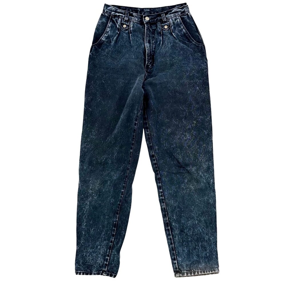 Vintage Ms Rocky Mountain Womens High-Waisted Acid Wash Jeans Size 27"